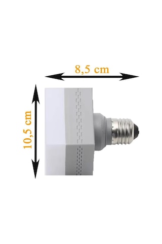 Zmr 117/g 20w Kare Led Ampul 6500k Beyaz Işık Jumbo Torch Lamba