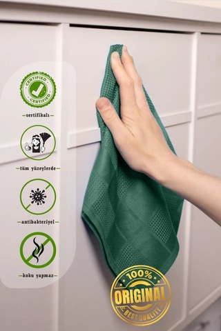 Qurry Sihirli İz Bırakmaz Mikrofiber Temizlik Bezi 3'lü 35 x 60 CM