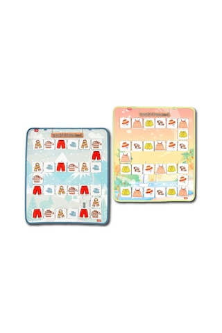 2 Set - 54 Parça Tox Sıradakini Biliyorum Yaz ve Kış Keçe Cırtlı