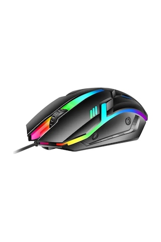 Maxgo 3111 Işıklı Q Klavye - Mouse - Rgb Aydınlatmalı Türkçe Klavye- Oyuncu Klavyesi