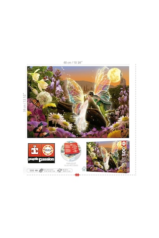 Educa 500 Parçalık Öpücük Puzzle - 19907 - The Kiss