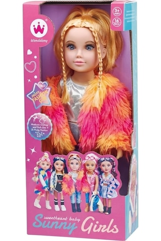 Ctoy Tatlı Moda Oyuncak Bebek 40 Cm Model 2