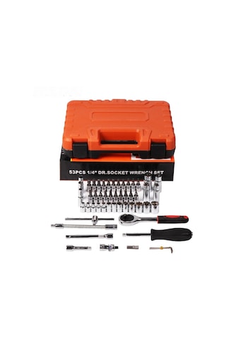 Kayasan 1/4” Karbüratör Lokma Takımı 53 Parça