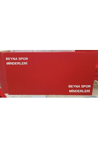 Beynaminder Beyna Judo Minderi 100 x 200 x 4 CM Kırmızı
