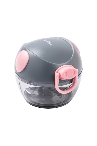 Tantitoni Pembe Gri Küçük Pratik Doğrayıcı 180ml