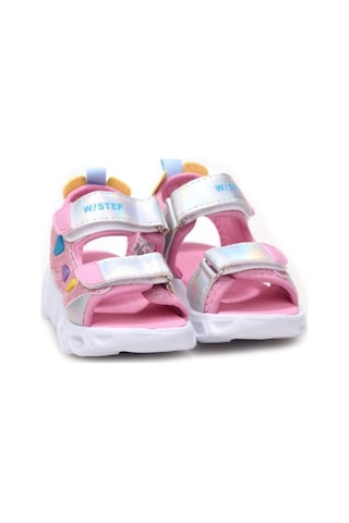 Papuçcity Vetta 03155 Ortopedik Kız Çocuk Bebe Yazlık Işıklı Sandalet Pembe