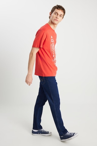 Wrangler Texas Slim Denim Pantolon Dark Indigo Çok Renkli