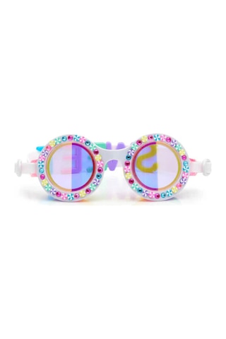 Bling2o Bright Stripe Rainbow Ribbon Çocuk Deniz Gözlüğü Çok Renkli