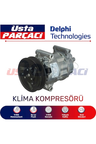 Wöbermann + Delphi Renault Megane 1999-2003 Klima Kompresörü