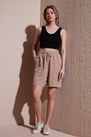 Fashion Friends Bayan Short 25y0606k1 Bej Bej