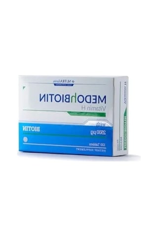 Doğal İçerikli 2,5 Mg Medohbiotin - 120 Tablet