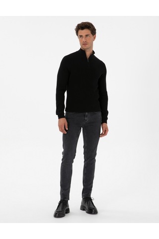 Pierre Cardin Erkek Siyah Kazak /triko 50315732-vr046 Siyah