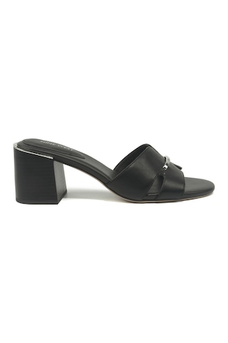 Nine West Elegan 6fx Siyah Kadın Topuklu Terlik 000000000102051512 Siyah
