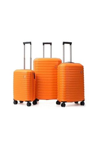 Ehs Unisex Turuncu 3'lü Set Valiz Turuncu