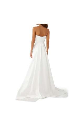 Solace London Imani Maxi Elbise - Renk Krem