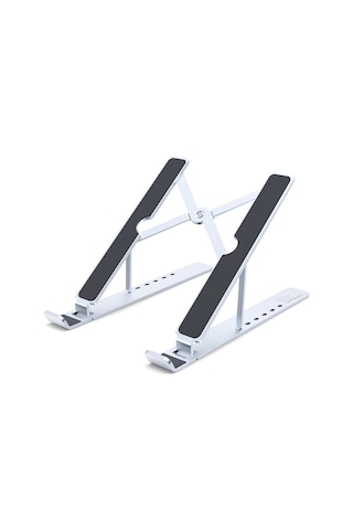 Skycity Alüminyum Dizüstü Bilgisayar Ayakçısı 8-17.3 İnç Uyumlu 6 Seviye Yüksekliği Ayarlanabilir Soğutma Fonksiyonlu Taşınabilir Tablet Tutucu