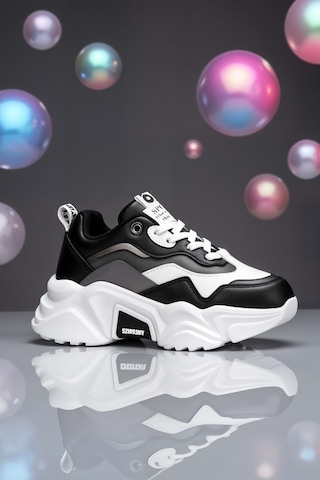 Dark Seer Kids Ds K 2110 Sneaker 2025 Kız Çocuk Siyah-füme