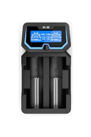 Xtar X2 LCD Ekranlı Pil Şarj Cihazı