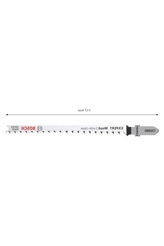 5 Adet 2 Taraflı Temiz Ahşap Dekupaj Testere Bıçağı 117 Mm