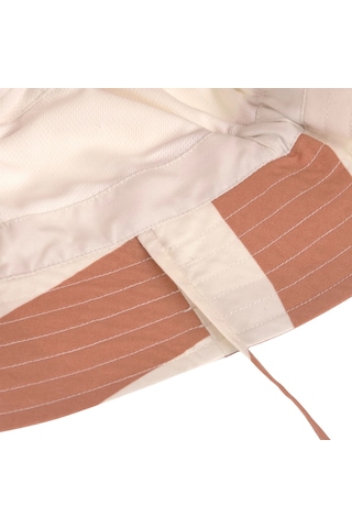 Lassig Fishing Hat Uv Korumalı Şapka Stripes Clay Sea Salt Kahverengi