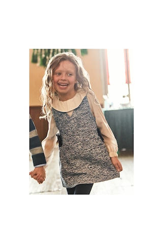 Mayoral 4990-36 Kız Çocuk Lacivert Elbise Lacivert