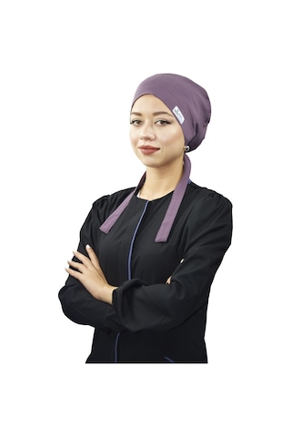 Likralı Tesettür Düz Leylak Doktor Hemşire Aşçı Tesettür Cerrahi Çok Renkli