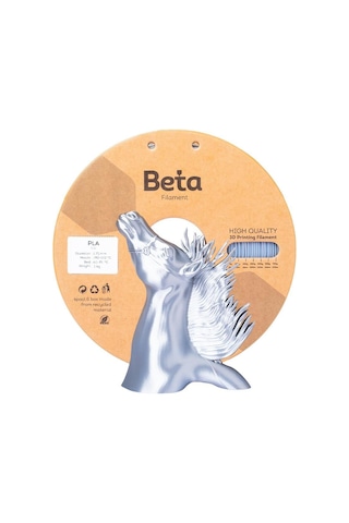Beta Pla-silk Filament Silver