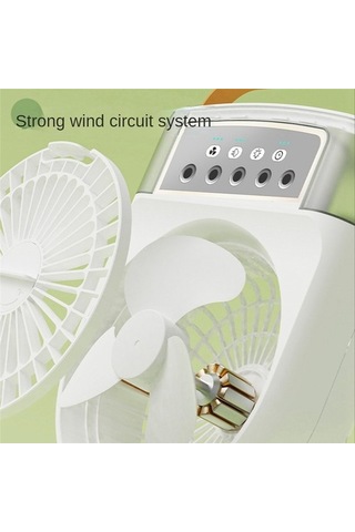 Fan Usb Kişisel Hava Soğutucu Mini Nemlendirici Misting Fan-beyaz Mf9rzw Beyaz