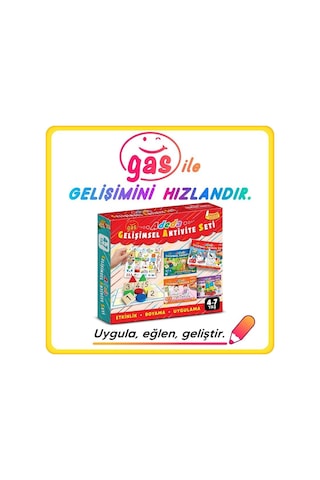 Adeda Gelişimsel Aktivite Seti 4-7 Yaş