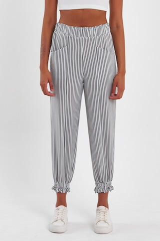 Alexander Gardi Alexandergardı Paçası Büzgülü Jogger Pantolon B23-0065 Mavi