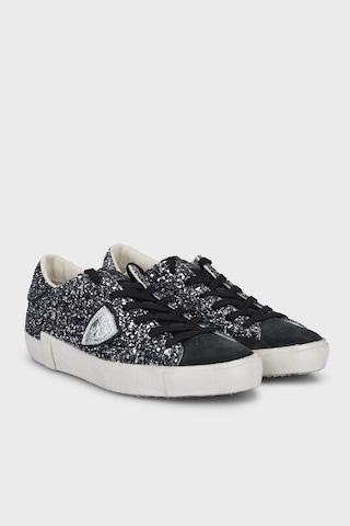 Philippe Model Logolu Simli Sneaker Ayakkabı Kadın Ayakkabı Prldgg11 Siyah