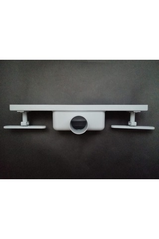 Duş Kanalı-Süzgeci Üstü Paslanmaz Altı Plst. Q 50 Çıkış 50Cm