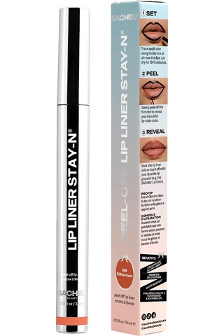 Sacheu Lip Liner Stay-n Soyulabilir Uzun Süre Kalıcı Dudak Çizgisi Belirginleştirici 08 Sinamon 3.5ml 08 Sinamon