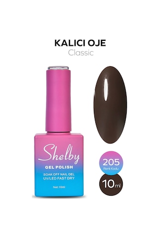 Shelby 10 Ml. A205 Kalıcı Oje