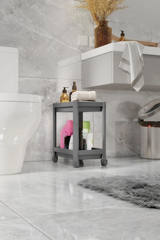 Tezgah Altı Tekerlekli Raf Ünitesi, Antrasit