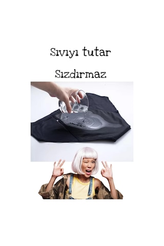 Regl Külodu Kadın Özel Gün Külotu Siyah