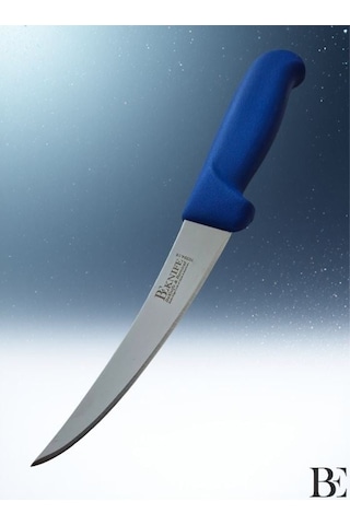 Beknife Bemiral 15cm Kıvrık Kemik Sıyırma Bıçağı 10354.15 Fibrox Kaymaz Saplı 25mm X 150mm X 2.5mm Mavi