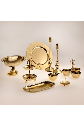 Jumbo Merya Gold Tepsi Gold