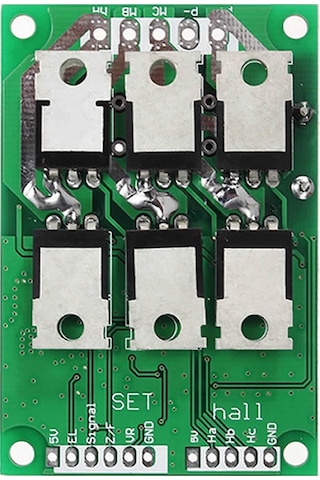 Dc 12v 36v 15a 500w Fırçasız Soğutucusuz Motor Sürücü Pwm Bldc Kontrol Kartı Jyqd-v7.3e2 120 Derece