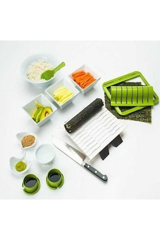 Ulzyvf Yapımcısı Suşi Seti Pişirme Pirinç Kalıp Hamur Gereçleri Duangduang Dıy 1 Kat Beyaz 1 Kat Beyaz