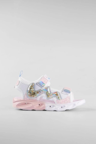 Vicco Legendy 332.p25y.179 Kız Çocuk Işıklı Sandalet Beyaz 26-30 Beyaz