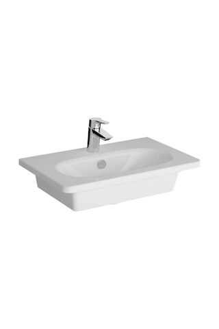 VitrA Zentrum 7790B003-0001 Etajerli Lavabo, 60 x 38 CM Beyaz