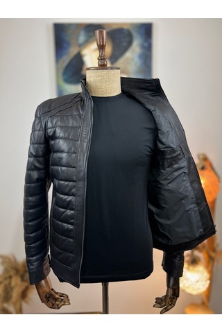Always Leather Usta İşi Özel Dikim %100 Hakiki Deri 1803340013 Siyah