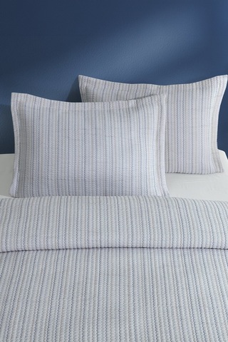 Elart Stripe Yatak Örtüsü Çift Kişilik Gri