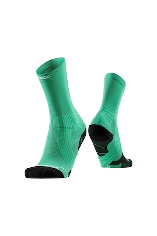 X-bıonıc X-bionic X-socks Run Perform Crew Unisex Koşu Çorabı Vg00 Yeşil