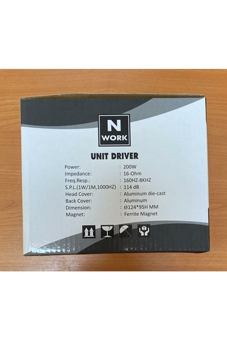 Network Nsu-200 200 Watt 16 Ohm Unit Driver