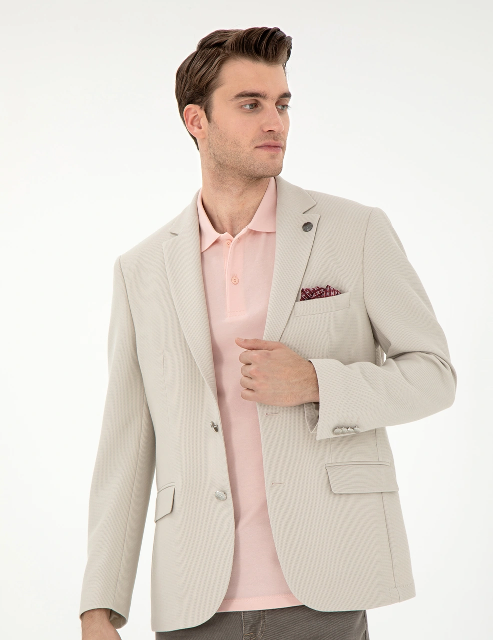 Pierre Cardin Erkek Bej Ceket 50303389-vr011 Bej