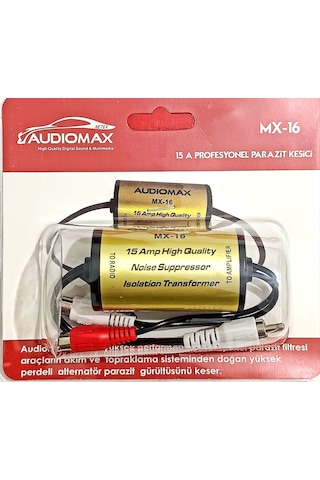Audiomax Mx-16 Oto Amfi Parazit Kesici Parazit Önleyici