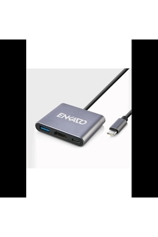 Enkado Ekd-tp43, Type-c To Hdmı+pd+usb 3.0 Çevirici