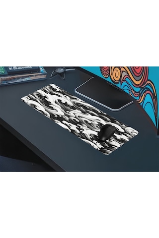 Gaming Oyuncu Xl Mouse Pad Kaydırmaz Dikişli 80 30 Cm Mousepad 33